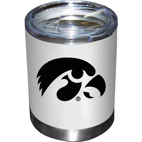 Iowa Hawkeyes 12oz. Team Lowball Tumbler Cover