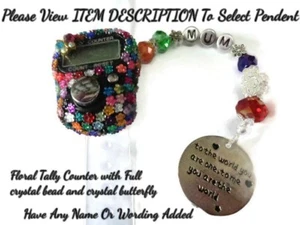 TASBEEH PERSONALIZADO, CONTADOR DE CUENTAS IMPRESIONANTE REGALO PARA TODA OCASIÓN/SIN OCASIÓN - Imagen 1 de 16
