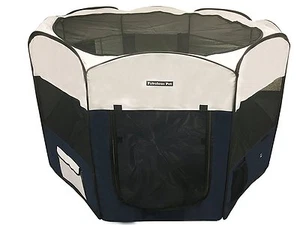 Fabulous Pet Portable Doggie, Puppy, Cat, Kitten Play Pen - Picture 1 of 9