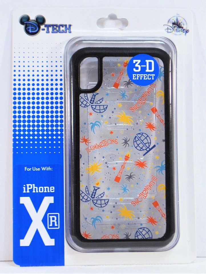 Disney 2019 Epcot Farewell Illuminations Efecto 3D Apple iPhone 10 XR Estuche NUEVO Foto 1 de 1