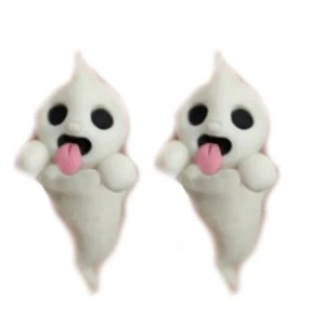 Trendy Specters Shaped Earrings Long Time Glowing for Party Casual Wear - Picture 1 of 8