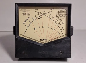COMPACT DAIWA CN-550 140 to 250 MHZ HF 0-200w Dual Range SWR & WATTMETER - Picture 1 of 6