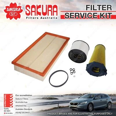 Oil Air Fuel Filter Service Kit for Porsche Cayenne S1 955 3.0L V6 Turbo Diesel - image 1 of 2