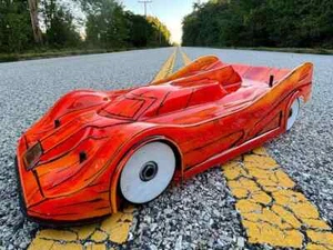 R18 DOME 1/7 SCALE CLEAR RC CAR BODY 8522 Arrma Limitless Infraction VTE2 *NEU - Bild 1 von 3