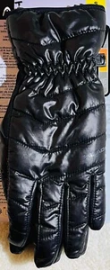 HEAD ☆ Women’s ☆ WATERPROOF HYBRID GLOVES ☆ Black ☆ Size Small ☆ TOUCHSCREEN - Picture 1 of 3