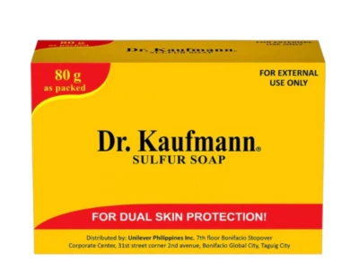 Dr. Kaufmann Schwefelseife 80g Anti-Läuse, Anti-Akne und Anti-Krätze - UK Verkäufer