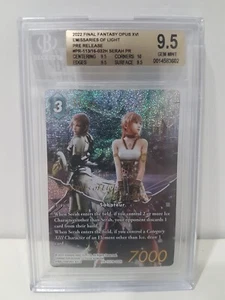 Final Fantasy Opus XVI Serah Farron Emissaries Of Light PR-113 BGS 9.5 Not PSA - Picture 1 of 10