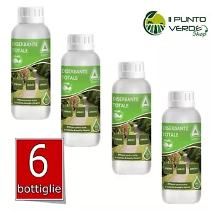 DISERBANTE TOTALE glifosate ERBICIDA 6 x 500 ml 3 LT GLIPHOGAN sistemico Adama - Foto 1 di 1