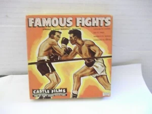 8 MM Film,US,"FAMOUS FIGHTS",4 complete fights,Sugar Ray Robinson, Castle Films, - Picture 1 of 1