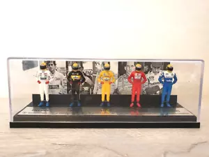 Ayrton Senna 5 Statuetta 1:43 LCD Models Limited Edition Statua - Action Figure - Foto 1 di 6