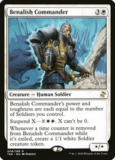 Benalish Commander x4 4x Time Spiral Remastered NM MTG