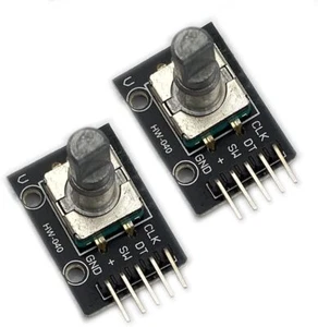 2x KY-040 Rotary Encoder Set für Raspberry Pi und Arduino – Metall Drehknopf - Bild 1 von 6