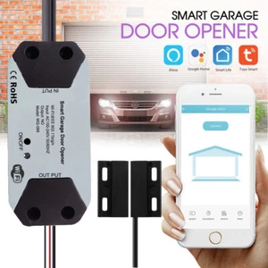 WIFI Smart Garage Door Opener Wireless APP Phone Remote Voice Controller Switch - Picture 1 of 13