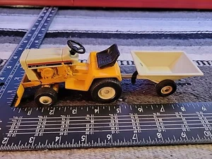 IH Cub Cadet Lawn Tractor w/Blade & Cart 1/16 Diecast Replica by Scale Models - Picture 1 of 9