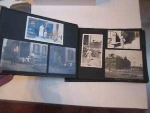 1920'S ALBUM OF 80 PHOTOS DAIRY TRUCK, TAILER SHOP, SCHOOLS & MORE TUB M - Picture 1 of 12
