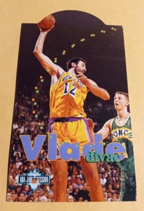 1995-96 Fleer NBA Jam Session Die-Cut Vlade Divac #D52 - Lakers - Picture 1 of 2