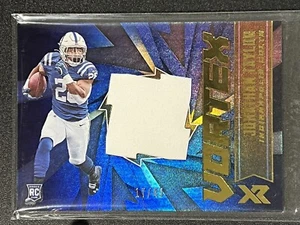 2020 Panini XR Jonathan Taylor Vortex Blue Patch Rookie RC /49 Colts #VX-18 - Picture 1 of 2