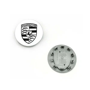 Elegante y elegante tapacubos de rueda Porsche brillante elegante de lujo de 1 pieza para rueda de 65/76 mm - Imagen 1 de 13