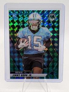 Mosaic Jimmy Horn Jr 2025 verde Prizm #339 novato radiocontrol Carolina Panthers - Imagen 1 de 2