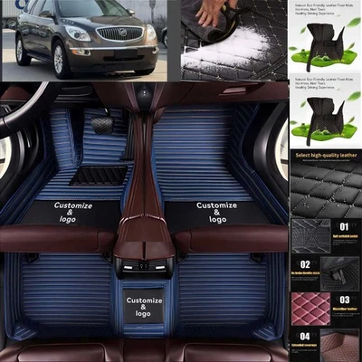 For Buick Enclave Car Floor Mats Custom Luxury Waterproof Auto Liners Foto 1 de 4