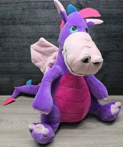 Peluche Jewel The Purple & Pink Dragon 16" de Teddy Mountain LLC. - Imagen 1 de 9