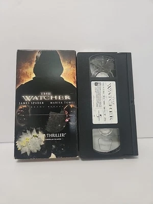 The Watcher (VHS 2001) Keanu Reeves James Spader Thriller Suspense Rated R - Image 1 of 2