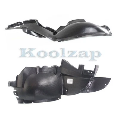 For 99-04 Grand Am Front Splash Shield Inner Fender Liner Panel Plastic SET PAIR Foto 1 de 4