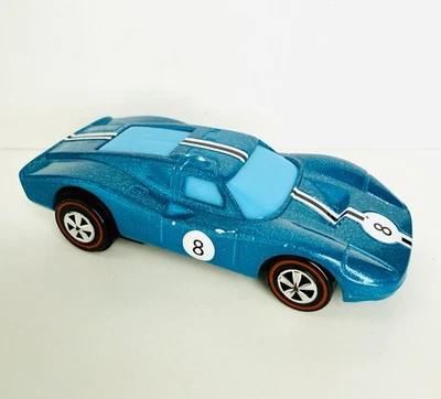 Ford Mark IV 2006 Hot Wheels Red Line Sizzlers azul escala 1/64 Grand Prix Car Foto 1 de 4