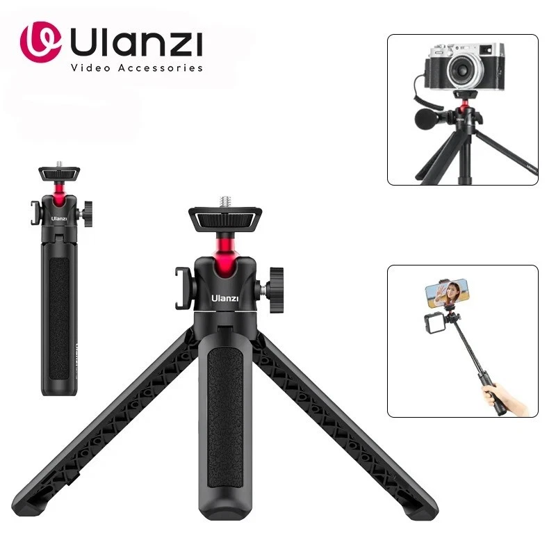 Ulanzi MT-16 Mini Ausziehbarer Desktop-Stativ-Selfie-Stick für DSLR-Kameratelefo - Bild 1 von 4