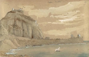 Claude Pemberton Leach (1858-1951) Watercolour Painting - Cefalu Sicily Italy - Picture 1 of 3