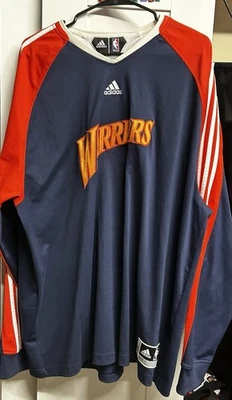 Camisa Adidas Vintage Golden State Warriors Shoot Around Para Hombre Talla 2XL Foto 1 de 4