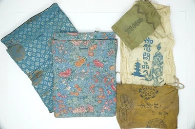 Cartera y Bolsa Japonesa Colección x5 Antigua Original de Japón 0203D3 Foto 1 de 4