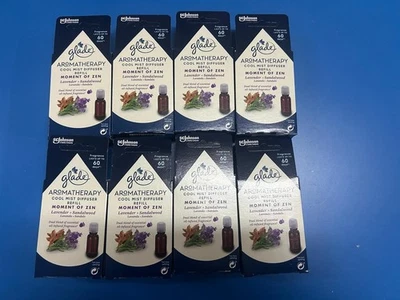 8 pezzi Ricariche Glade Aromaterapy Electric Oil RELAXING ZEN ricarica diffusore - Immagine 1 di 4