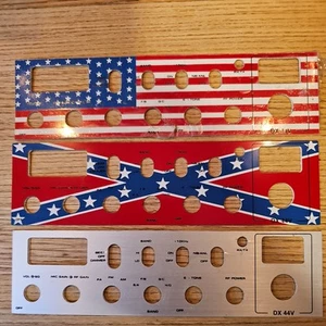 Face plate for a Galaxy DX 44HML old school CB radio Your Choice Of 1 . New - Picture 1 of 6