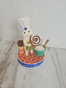 Danbury Mint Pillsbury Doughboy Delights Figurine "There's Nothing Like A Roll- - Bild 1 von 6