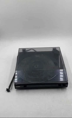 Aiwa PX-E550 Black Belt Drive Dust Cover Portable Stereo Turntable System - Image 1 of 4