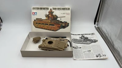  TAM35024 Tamiya MKII Matilda 1/35, iniziato completo di tutti i pezzi  - Immagine 1 di 2