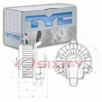 Motor de ventilador dianteiro HVAC TYC para 2010-2012 Lexus RX350 ar de aquecimento mr - Imagem 1 de 4