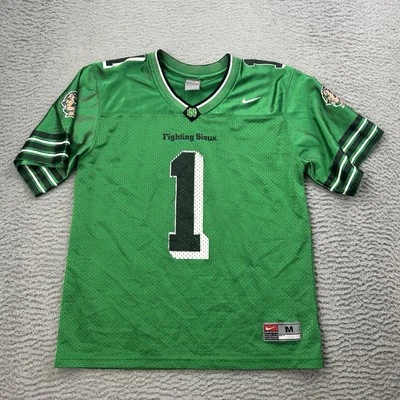 North Dakota Fighting Sioux Youth Football Jersey Size Medium Kids UND College - Image 1 of 4