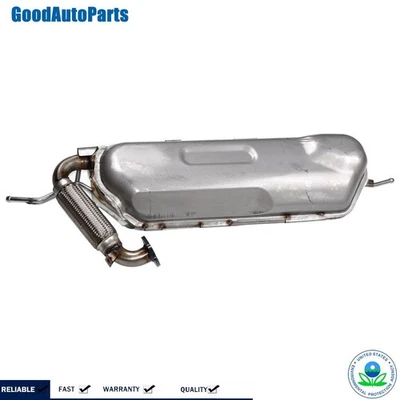 Silenciador trasero ajuste directo para Mercedes Smart Fortwo 2008-2015 1,0 L Foto 1 de 4