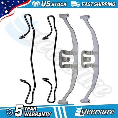 Kit de herrajes de freno de disco delantero trasero para Mercedes-Benz E350 2010-2011 Foto 1 de 4