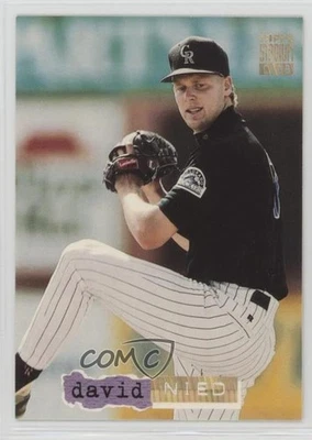 1994 Topps Stadium Club Golden Rainbow David Nied #153 - Image 1 of 2