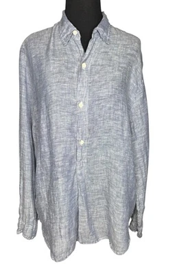 Camiseta pulóver túnica 100 % lino CP Shades x Free People pequeña S de gran tamaño Foto 1 de 4