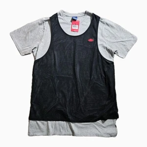 NEW - Nike Jordan S/S Tee Mesh Overlay Grey 884271-063 Size Large (SOLD OUT) - Picture 1 of 6