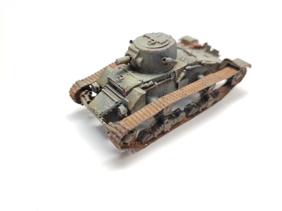 NOTE SCALE 1:76 -  Pro-built Matilda Mk I British Infantry Tank - Image 1 of 4