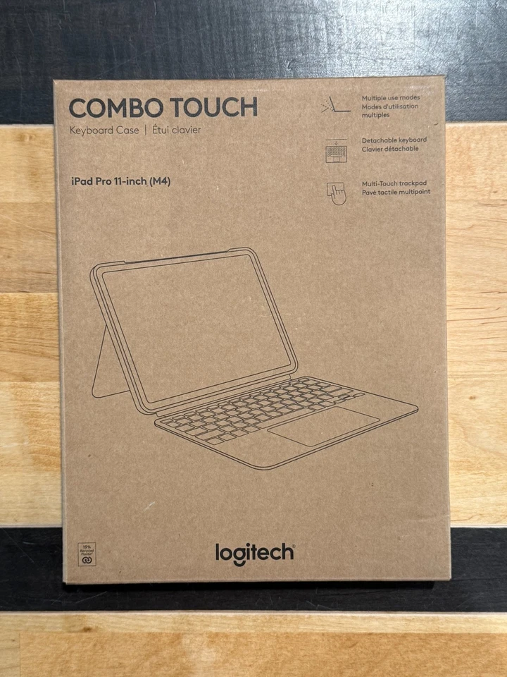 Logitech Combo Touch iPad Pro (11-inch) (M4) Keyboard Case 920-012861