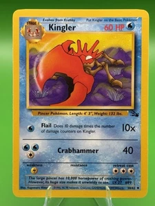 Kingler 38/62 Fossil Regular - Picture 1 of 3