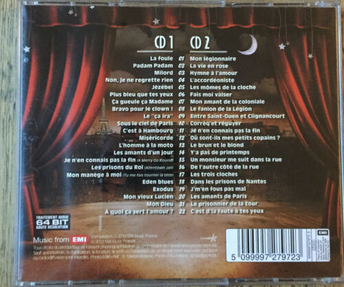 Édith Piaf・Hymne à la môme・2CD ©℗2005 EMI・CD-media in very good condiiton