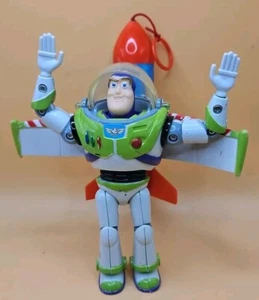 Disney thinkway Buzz lightyear action figure the big one string Toy Vintage 90s - Picture 1 of 3