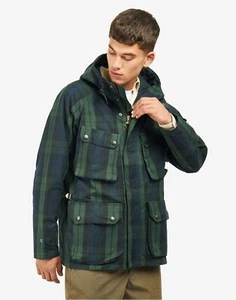 Barbour Gold Standard Cuillins Motorradjacke "Green Tartan" - Größe Small (S) - Bild 1 von 4